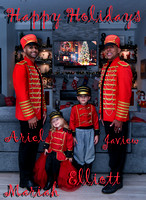 Javier & Ariel's  Holiday Family portrait