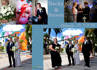 Becky & Steven's Wedding day Eola View