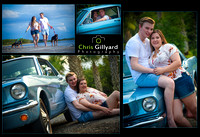 Skyler & Chad's  Beach Session Engagement